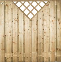 CarpGarant | 1256 | Scherm venster recht verticaal | 180 x 180cm voor beton