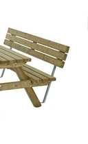 Van Talen | Rugleuning tbv picknicktafel 180 cm