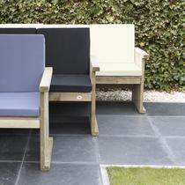Talen | Kussen voor stoel Zeist & Lisse | Antraciet