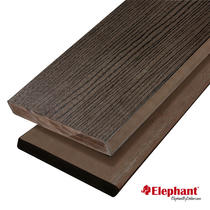 Elephant | Vlonderplank massief composiet | Bruin | 25 x 190