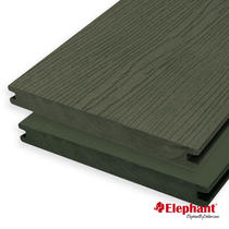 Elephant | Vlonderplank massief composiet | Antraciet | 19 x