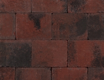 Kijlstra | Trommelkassei 20x15x6 | Rood/zwart