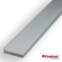 Elephant | Aluminium ligger | Grijs