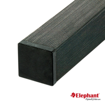 Elephant | Composiet FSC® Basic paal 270 cm | Antraciet