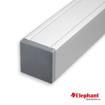 Elephant | Aluminium paal/kap | Aluminium | 68x68 mm lengte 186 cm