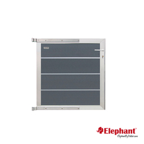 Elephant | Tuindeur Modular | 90x97 cm | Rock Grey/Aluminium
