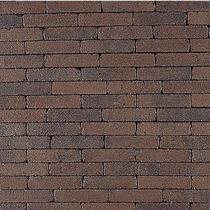 Excluton | Abbeystones Waalformaat 20x5x7 | Paars/bruin