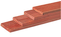 Hardhout vlonderplank Keruing 25x145 | 245 cm