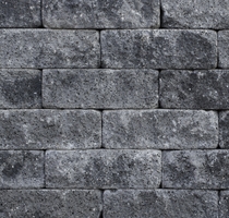 Kijlstra | Splitrocks ongetrommeld 11x13x32 | Grijs/zwart