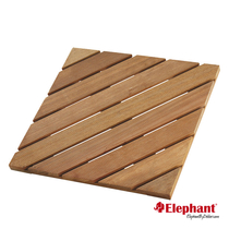 Elephant | Terrastegel Bangkirai | Diagonaal | 100 x 100 cm