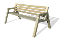 Exterior Living | Tuinbank Venga | 179x90 cm