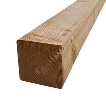 Douglas paal | 120 x 120 mm | Geïmpregneerd | Sc. 300cm