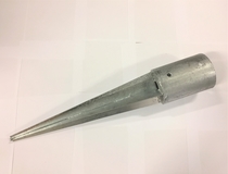 Westwood | Paalhouder met pen rond | 81mm