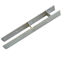 Zware balkdrager | H-vorm | Verzinkt | 91x800 mm