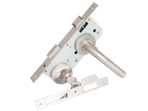 Westwood | Set voor poortframes RVS | Gebogen kruk
