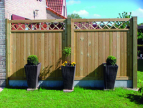 Exterior Living | Tuinscherm Prestige venster 180x180 cm