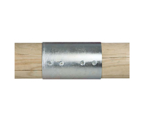 Paal verbinder 2-weg verbindingsstuk | 100 mm