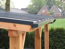 Veranda Lariks Premium 2UV in RAL Muuraanbouw