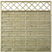 DK Plus | Bergen Scherm met trellis 180x180