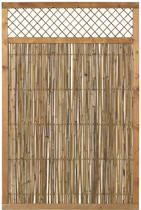 DK Plus | Bamboe scherm met trellis 120x180