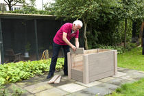 Woodvision | Vierkante paal Grenen 88 x 88 | Tussenpaal