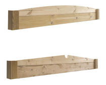 Exterior Living | Bovenplank Massief Gebogen | 13x200