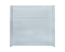 IdeAL | Aluminium scherm 180x180 | Zilver