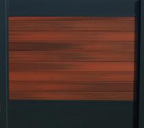 IdeAL scherm | Antraciet- Horizon Rosewood | 180x180 | 9 planks