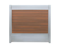 IdeAL scherm | Zilver- Horizon Rosewood | 180x180 | 9 planks