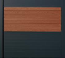 IdeAL scherm | Antraciet- Prof. bruin | 180x180 | 6 planks