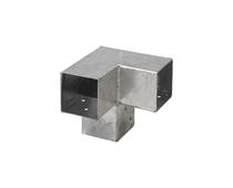 Cubic hoekverbinding dubbel | 7 x 7 cm