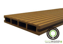 Duowood | Standaard vlonderplank 25x146 | Havanna 300cm