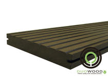 DuoWood | Pro massief vlonderplank 21x146 | Lava 400 cm