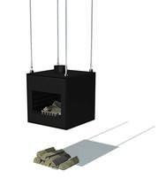 BURNI | Thor hangend model | Donker antraciet
