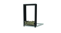 BURNI | Houtopslag 100x40x180 cm | Donker antraciet