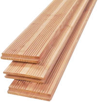 Vlonderplank met kopse veer en groef | 26 x 142 mm | 300 cm