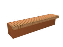 Potmaat | Carpa bank 200x55x45 cm