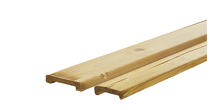 Afdeklat Grenen Vlak 180cm | Sponning 6.2 cm
