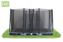 EXIT | InTerra Rectangular 244x427 (8x14ft) Grijs + Contour Safetynet 244x427 (8x14ft)