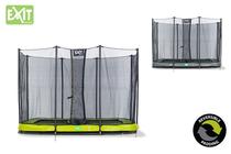 EXIT | Twist Ground 214x305 (7x10ft) Groen/Grijs + Safetynet 214x305 (7x10ft)