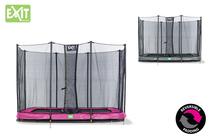 EXIT | Twist Ground 214x305 (7x10ft) Roze/Grijs + Safetynet 214x305 (7x10ft)