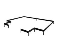 Royal Well | Fundering Orangery 152 | zwart gecoat
