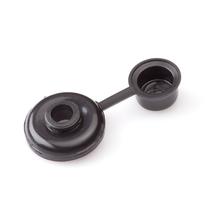 Sluitschelp (7 mm) kunststof zwart