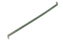 Muurplaathaak verzinkt 600x30x5 mm