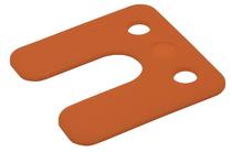 Stelplaten met sleuf GB-34742 2 mm