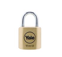 Yale Y110 standaard messing hangslot