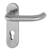 Hoppe AP-kruk-schild ovaal cg.72 FS-138F/3331k