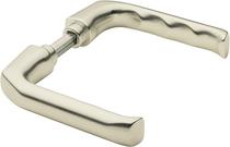 Hoppe deurkrukken alum. brede duim 113(p)