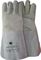 Lashandschoenen splitleder 5 vingers