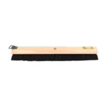 Zaalveger 60cm hout - met zwart haar 1760